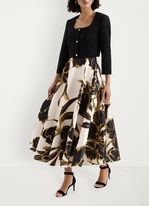 Phase Eight Miranda cropped Jack  - voorkant 7 zwart