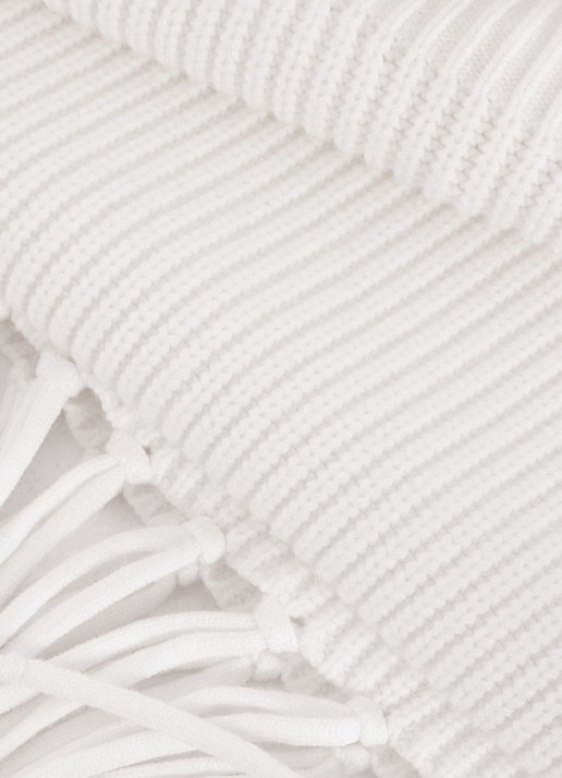 Phase Eight Myleene ribgebreide trui - detail 7 wit