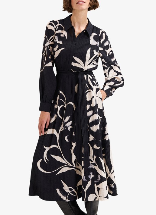 Phase Eight Natalie midi jurk met bloemenprint