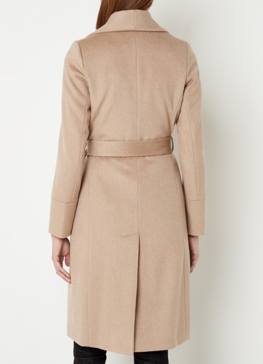 Phase Eight Nicci Wool Coat Camel 08 - achterkant camel
