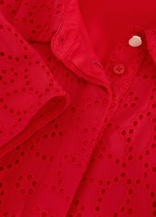 Phase Eight Nicky Shirt Dress - detail 7 rood