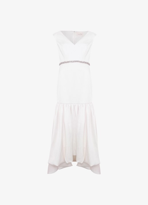 Phase Eight Othelia maxi jurk met volant