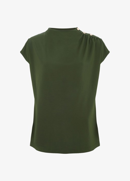 Phase Eight Paige top met geplooid detail