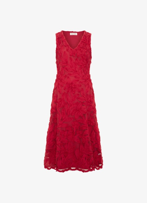 Phase Eight Paloma midi jurk met bloemborduring