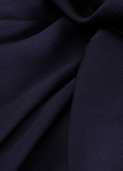 Phase Eight Petite Abbie midi jurk met strikceintuur - detail 8 donkerblauw