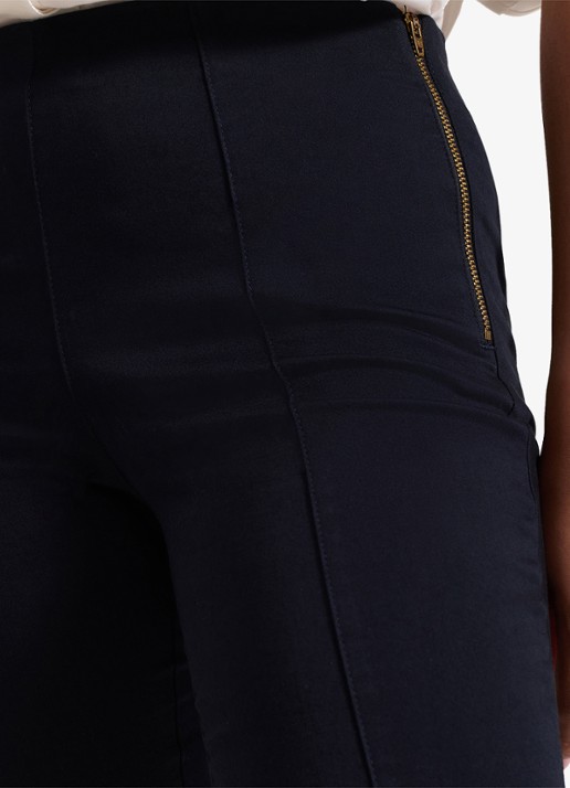 Phase Eight Petite Amina high waist cropped skinny broek - detail 5 indigo