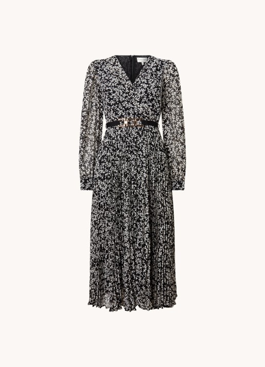 Phase Eight Petite Ayana midi tuniekjurk met bloemenprint en ceintuur