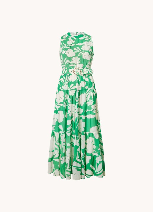 Phase Eight Petite Kara maxi jurk met bloemenprint en ceintuur