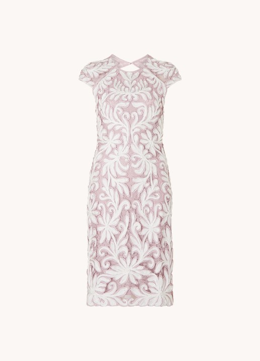 Phase Eight Petite karima midi jurk met tapework
