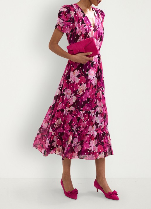 Phase Eight Pump met strikdetail - detail 5 roze