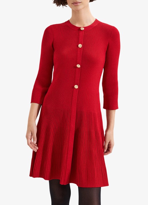 Phase Eight Rachel mini jurk met plooien