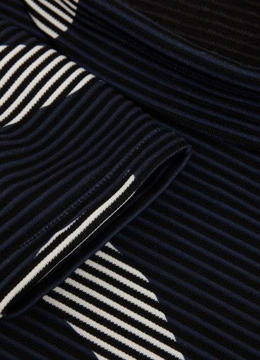 Phase Eight Rena top met print - detail 7 donkerblauw