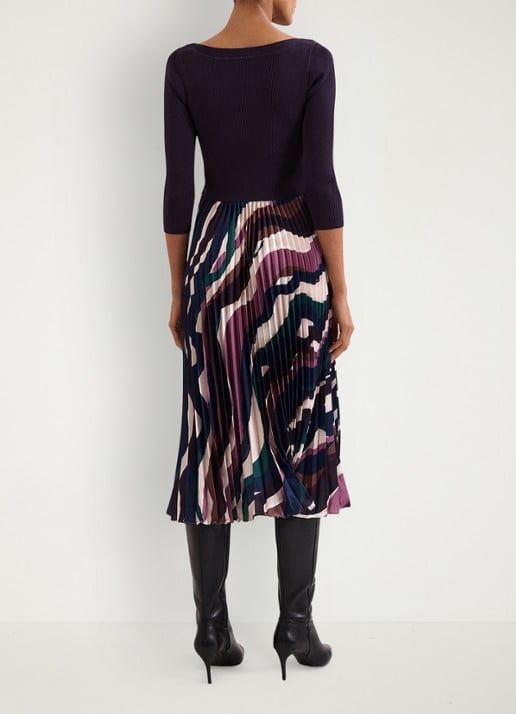 Phase Eight Riley midi jurk met grafische print