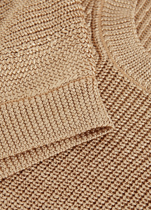 Phase Eight Rylee fijngebreide top - detail 5 goud