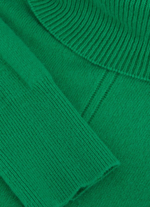 Phase Eight Saffron fijngebreide trui in wolblend - detail 8 groen