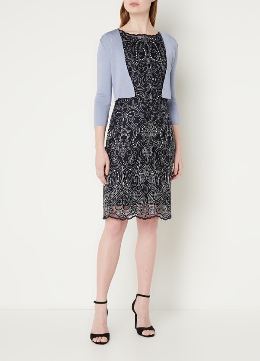 Phase Eight Salma Lightweight Cornflower 0 - voorkant 2 lavendel