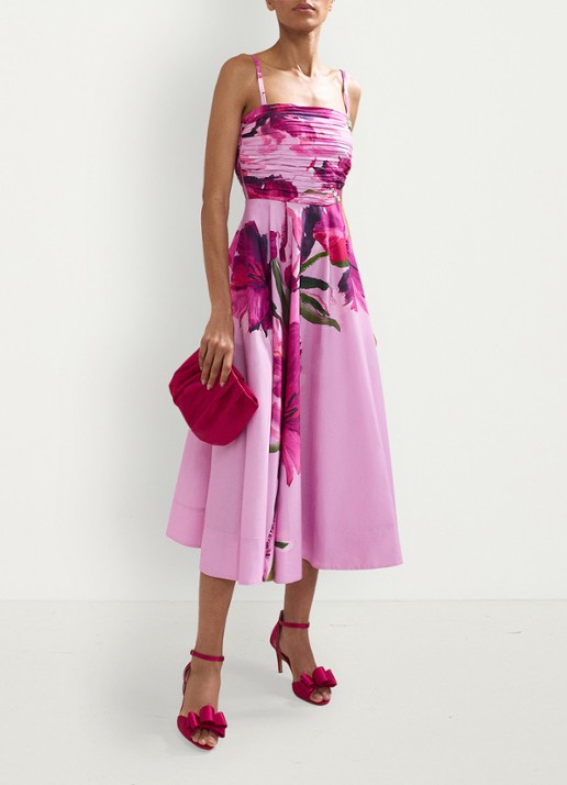 Phase Eight Sandaal met strikdetail - detail 3 roze
