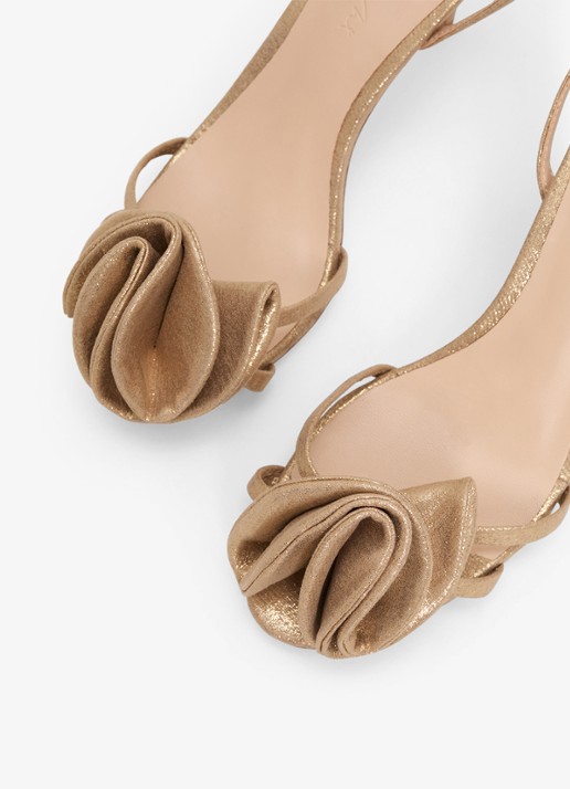 Phase Eight Sandalette met glitter - detail 4 goud