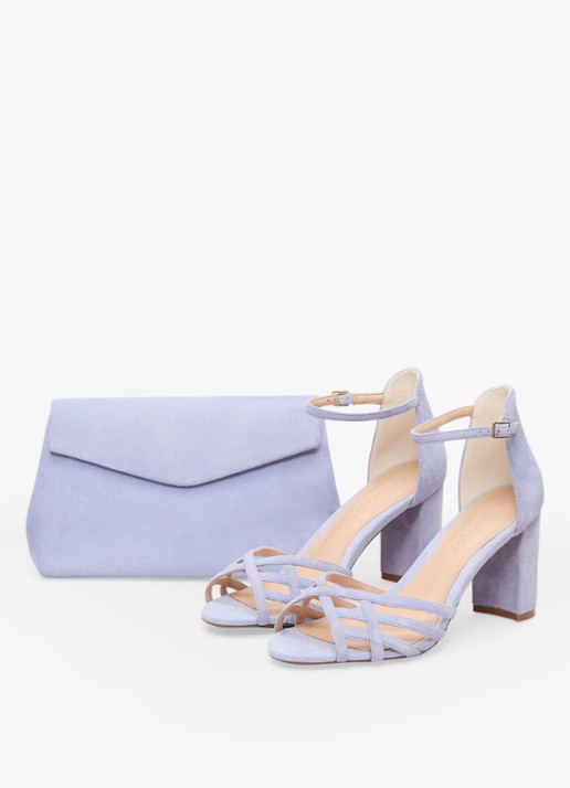 Phase Eight Sandalette van geitensuède  - detail 7 lila