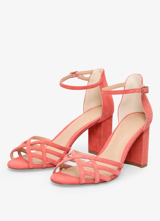Phase Eight Sandalette van geitensuède