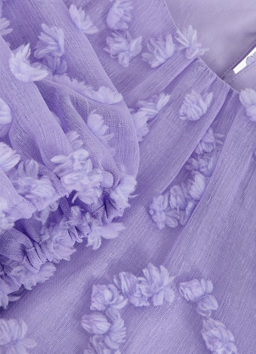 Phase Eight Shayla tuniek met structuur - detail 8 paars