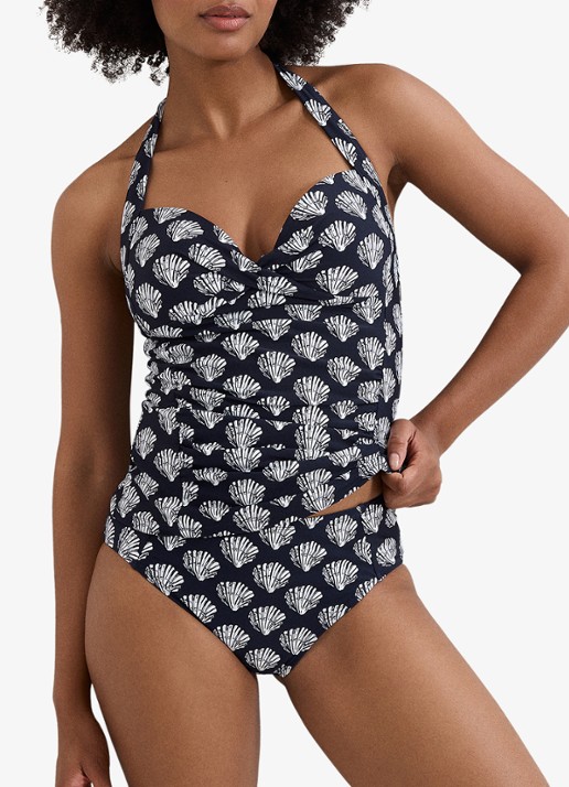 Phase Eight Shell tankini met print