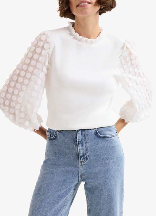 Phase Eight Shelly trui met gestipt detail