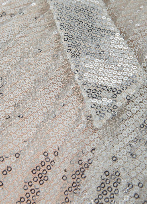 Phase Eight Simara Sequin Maxi soft gold - detail 3 okergeel