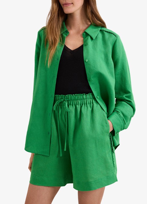Phase Eight Sloane blouse in linnenblend