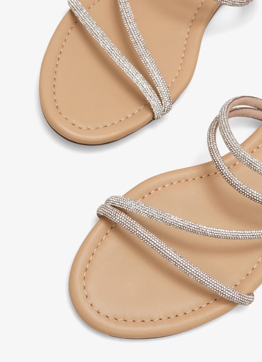 Phase Eight Sparkle Sandal - detail 4 zilver