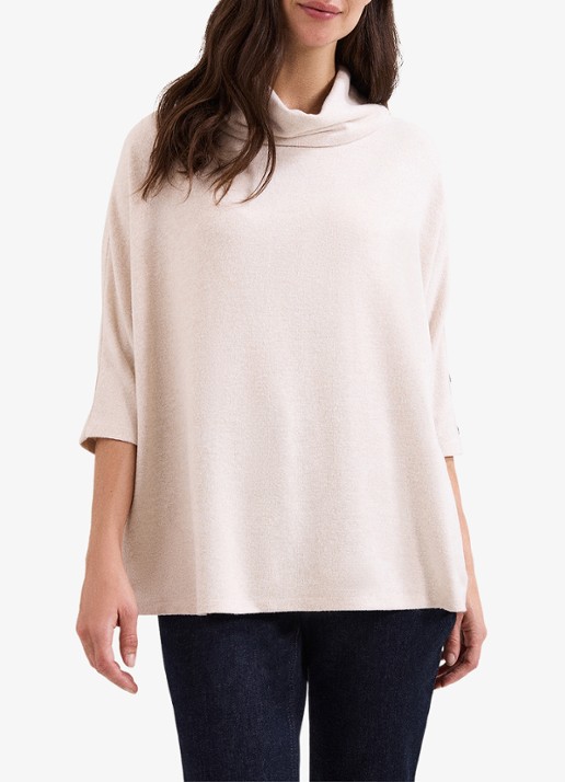 Phase Eight Toni top met opstaande kraag