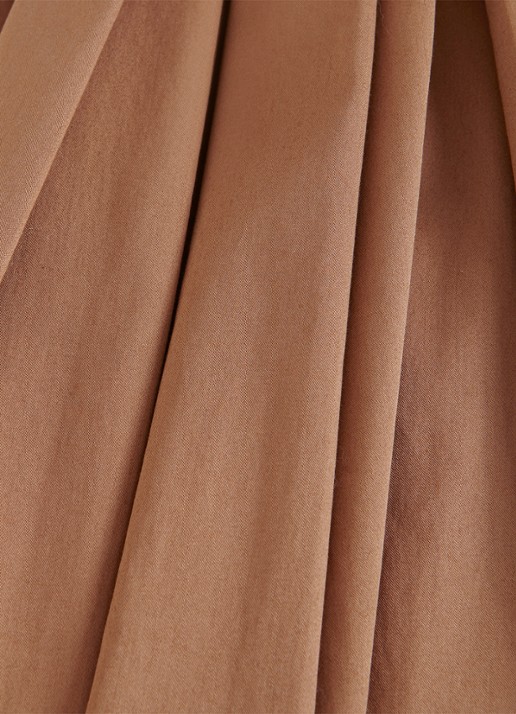 Phase Eight Trinity midi rok met plooien - detail 6 camel