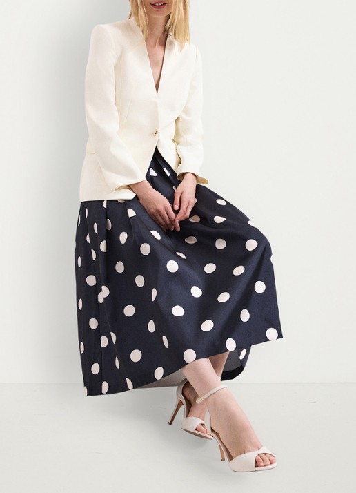 Phase Eight Twill blazer met klepzakken - detail 7 ivoor