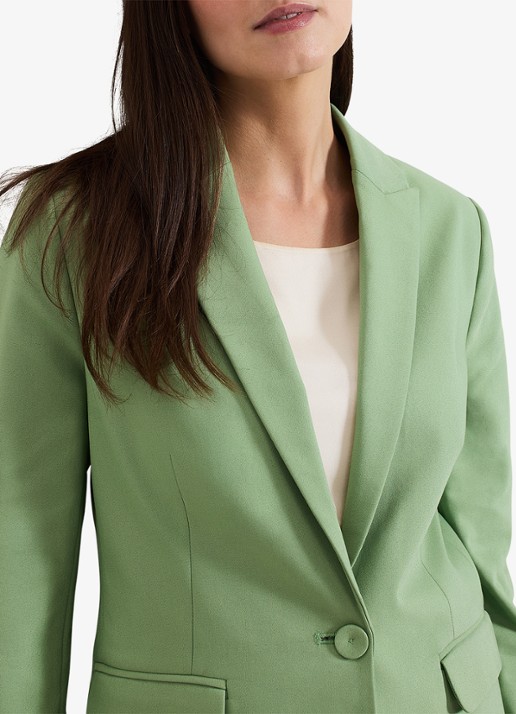 Phase Eight Ulrica blazer met klepzakken - detail 3 lindegroen