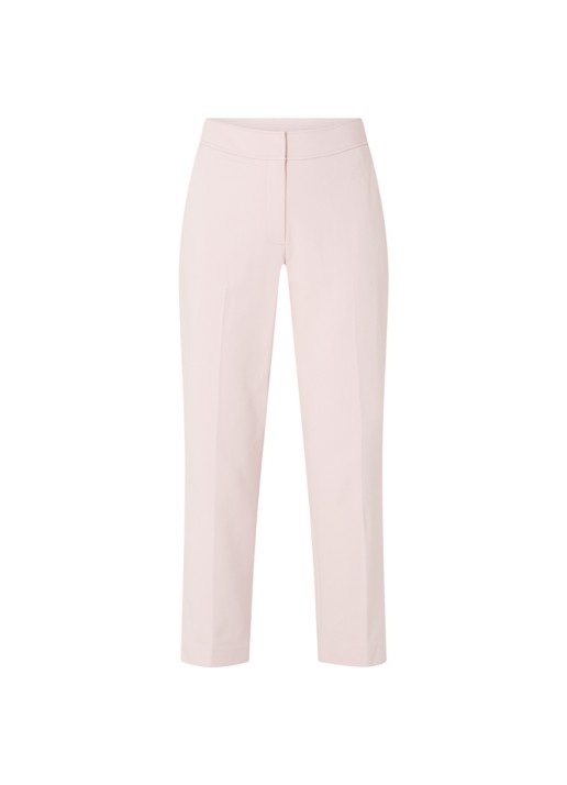 Phase Eight Ulrica high waist cropped tapered fit pantalon met stretch - voorkant 2 oudroze