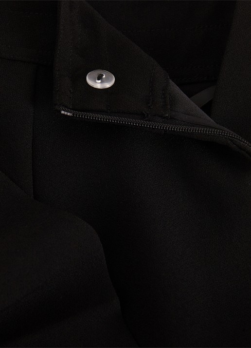 Phase Eight Vari high waist loose fit pantalon met steekzakken - detail 7 zwart