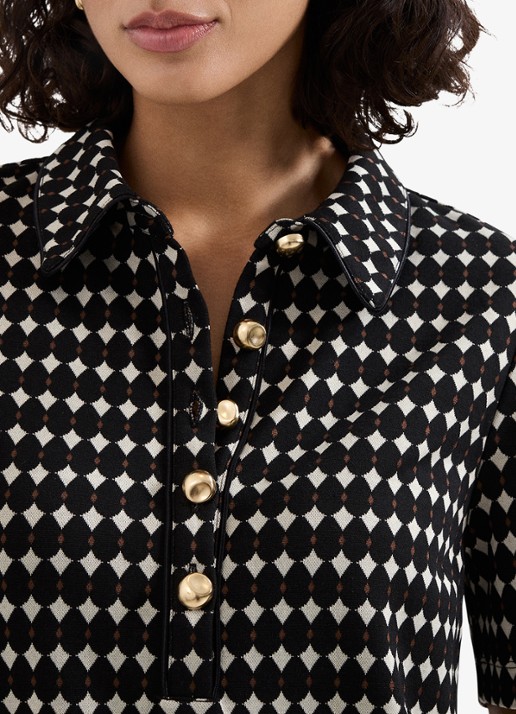Phase Eight Vivienne mini tuniekjurk met print