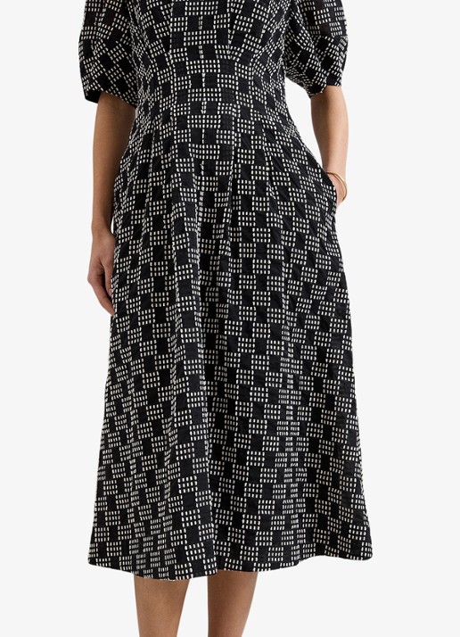 Phase Eight Yasmine midi jurk met print