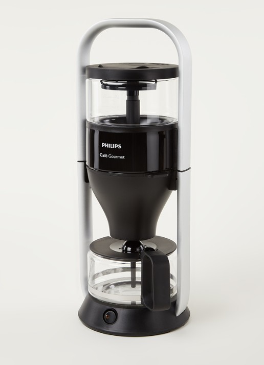 Philips Café Gourmet koffiezetapparaat HD5408/20 - voorkant 2 zwart