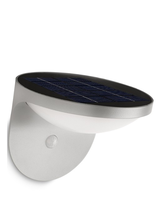 Philips Dusk wandlamp met zonnecel en bewegingssensor - voorkant 5 grijs