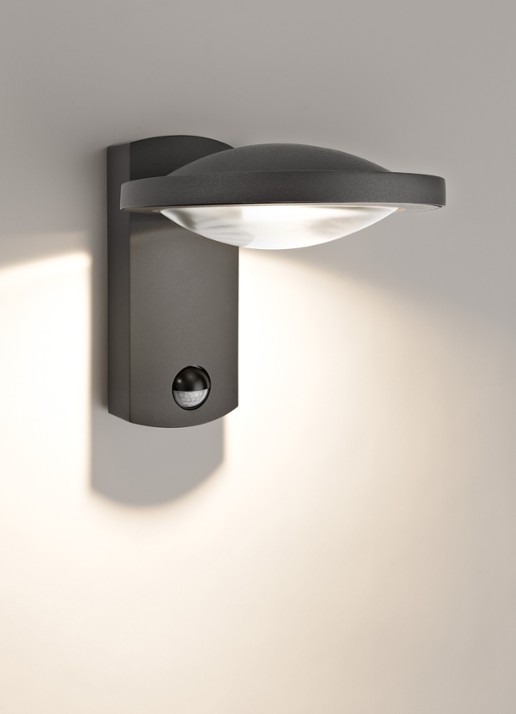 Philips Freedom wandlamp met bewegingssensor - voorkant 2 antraciet