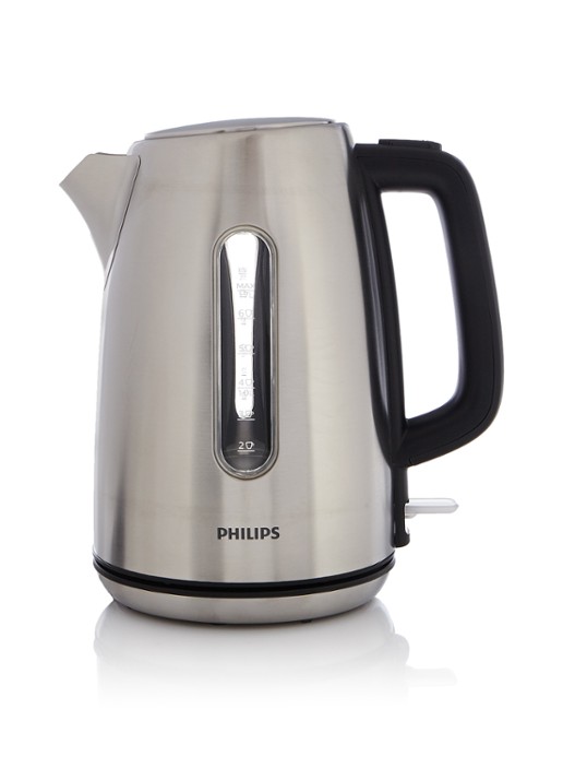 Philips Viva waterkoker 1,7 liter HD9357 - voorkant 2 zilver
