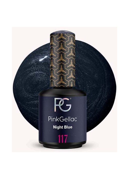Pink Gellac 117 Night Blue - gel nagellak