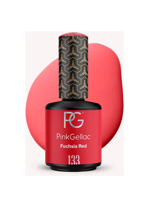 Pink Gellac 133 Fuchsia Red - gel nagellak