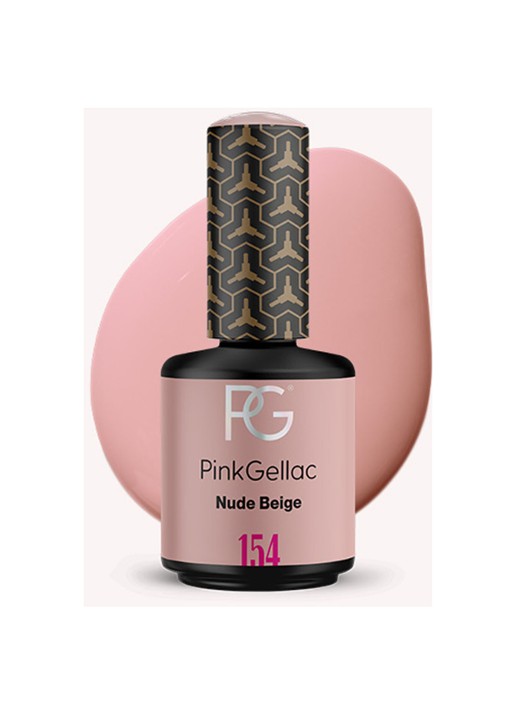 Pink Gellac 154 Nude Beige - gel nagellak