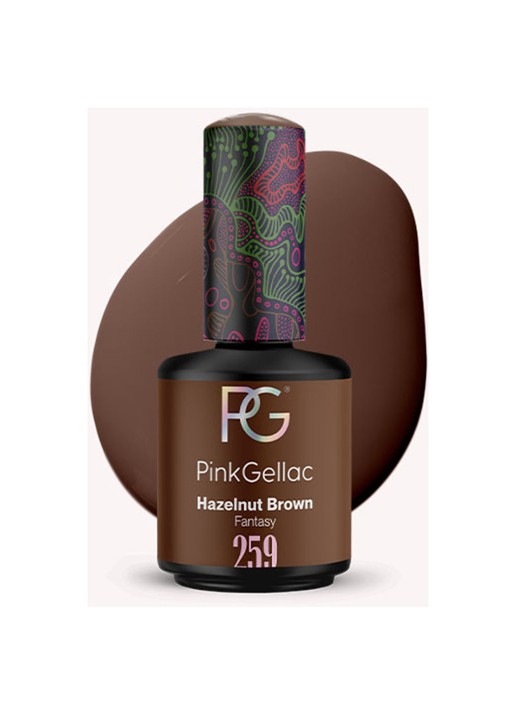Pink Gellac 259 Hazelnut Brown - gel nagellak