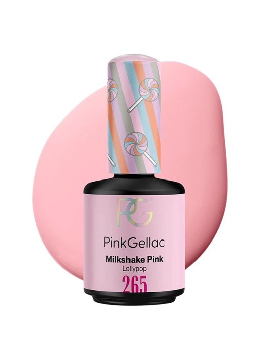 Pink Gellac 265 Milkshake Pink - gel nagellak