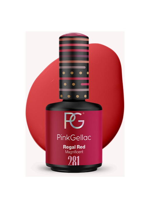 Pink Gellac 281 Regal Red - gel nagellak