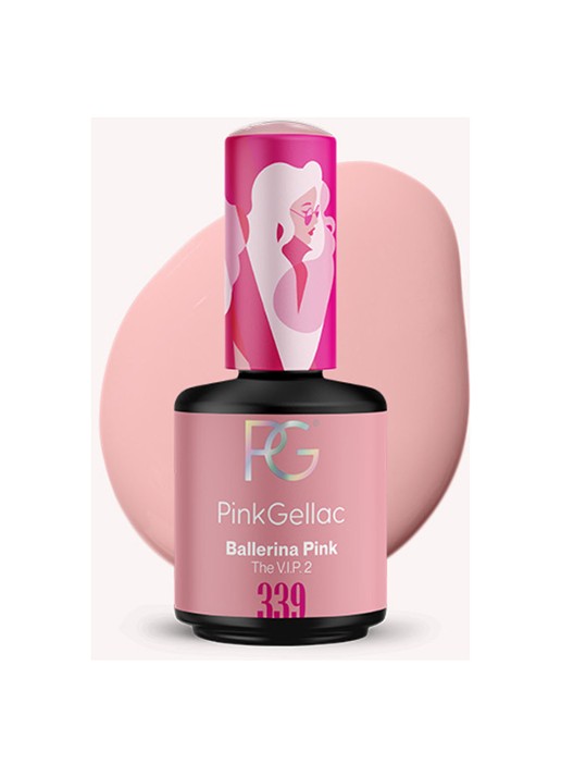 Pink Gellac 339 Ballerina Pink - gel nagellak