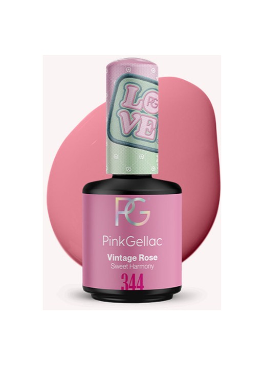 Pink Gellac 344 Vintage Rose - gel nagellak